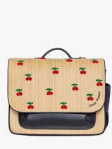 Boekentas It Bag Midi 2 Compartimenten Jeune premier Beige daydream girls G