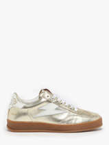 Sneakers Risy Uit Leder Semerdjian Goud women RISYA135