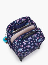 Rugzak Op Wieltjes 2 Compartimenten Met 15" Laptopvak Kipling Blauw back to school - 00KI4420-vue-porte