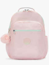 Rugzak 2 Compartimenten Met 15" Laptopvak Kipling Roze back to school KI7135