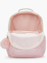 Rugzak 2 Compartimenten Met 15" Laptopvak Kipling Roze back to school KI7135-vue-porte
