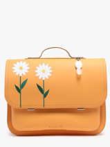 Boekentas Sunflower Leder Own stuff Oranje primary 47MARG