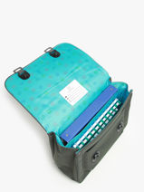 Boekentas It Bag Midi 2 Compartimenten Jeune premier Groen daydream boys B-vue-porte