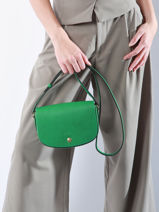 Longchamp Epure Cross bodytas Groen-vue-porte