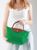 Longchamp Le pliage original Handtas Groen-vue-porte
