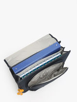 Boekentas 2 Compartimenten Lily Boys Stones and bones Zwart boys B-vue-porte