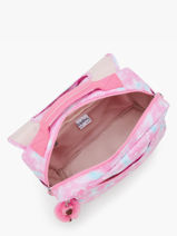 Boekentas 1 Compartiment Kipling Roze back to school KI7910-vue-porte