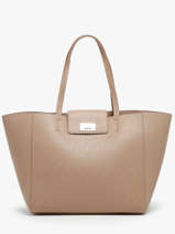 Handtas Ck Push Gerecycleerd Polyester Calvin klein jeans Bruin ck push K612147