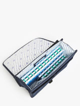 Boekentas 2 Compartimenten Cabaia Blauw school S-vue-porte