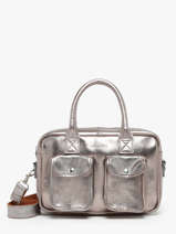 Cross Body Tas Vintage Leder Paul marius Grijs vintage LEDANDYS