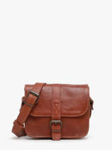 Cross Body Tas Vintage Leder Paul marius Bruin vintage ESSENTIE