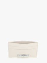 Longchamp Le roseau Kredietkaarthouder Geel-vue-porte