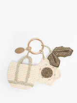 Sleutelhanger Vanessa bruno Beige charms 57V42931
