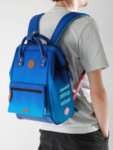 Rugzak Olympische Spelen Met 15" Laptopvak Cabaia Blauw adventurer JO-vue-porte