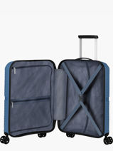 Handbagage Airconic American tourister Blauw airconic 88G001-vue-porte