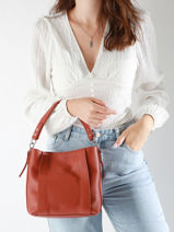Longchamp Longchamp 3d light Cross bodytas Bruin-vue-porte