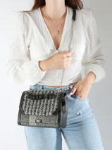 Cross Body Tas Ninon Lancel Zwart ninon A13186-vue-porte