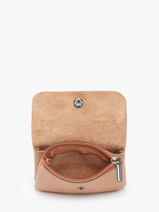 Portemonnee Leder Milano Bruin caviar CA23092-vue-porte