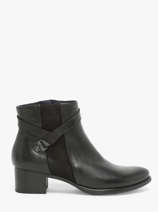 Enkellaarsjes Alegria Uit Leder Dorking Zwart theme D7232