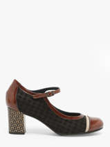 Pumps Rodin Uit Leder Dorking Bruin theme D8669