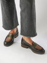 Mocassins Idaly Uit Leder Dorking Bruin theme D9380-vue-porte