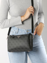Cross Body Tas Noelle Guess Zwart noelle BG787912-vue-porte