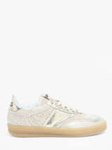 Sneakers Uit Leder Mjus Goud women T94125