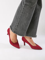Pumps Uit Leder Tamaris Zilver women 41-vue-porte