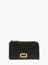 Kaarthouder Ang�le Leder Lancel Zwart angele A13158