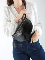 Heuptasje Othilia Leder Vanessa bruno Zilver othilia 31V40878-vue-porte