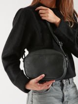 Cross Body Tas Confort Leder Hexagona Bruin confort 469993-vue-porte