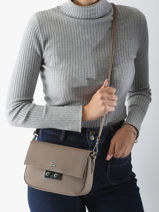 Cross Body Tas Daily City Lacoste Bruin daily city NF4757DZ-vue-porte