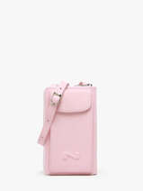 Telefoonetui Pocket Leder Nathan baume Roze n city 3