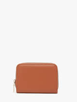 Portemonnee Met Kaarthouder Miniprix Bruin grained 78SM2631