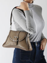 Schoudertas /cross Body Alter Ego Mac alyster Bruin alter ego 2-vue-porte
