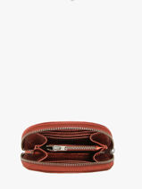 Portefeuille Manon Ginger Leder Paul marius Oranje ginger MANONGIN-vue-porte