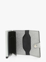 Kaarthouder Leder Secrid Zilver glitter limited 193012-vue-porte