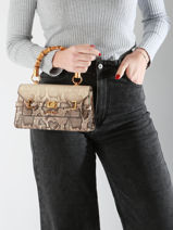 Cross Body Tas Sibel Guess Beige sibel KO950620-vue-porte