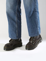 Enkellaarzen Sinclair Uit Leder Dr martens Bruin unisex 31993302-vue-porte