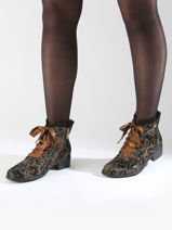 Enkellaarsjes Uit Leder Laura vita Veelkleurig women 6260-vue-porte