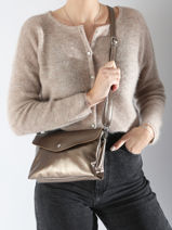 Cross Body Tas Venus Miniprix Bruin venus F2315-vue-porte