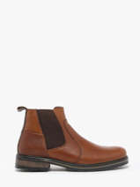 Boots Elster Uit Leder Redskins Bruin men ELSTER