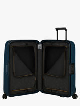 Harde Harde Reiskoffer Essens Samsonite Blauw essens 146911-vue-porte