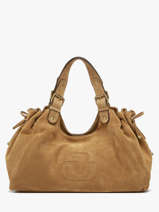 Schoudertas Chiara Leder Gerard darel Geel chiara DAS84407