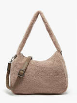 Cross Body Tas Fur Miniprix Bruin fur 3927