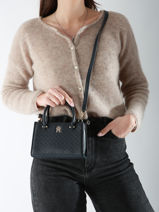 Hand Tas Th Eternity Tommy hilfiger Blauw th eternity AW16932-vue-porte