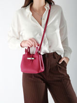 Longchamp Le roseau Cross bodytas Violet-vue-porte