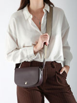 Longchamp Epure timeless Cross bodytas Violet-vue-porte
