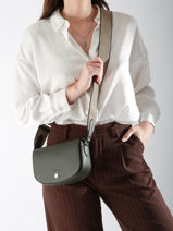 Longchamp Epure timeless Cross bodytas Groen-vue-porte