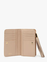 Compacte Portefeuille Premier Flirt Leder Lancel Beige premier flirt A11136-vue-porte
